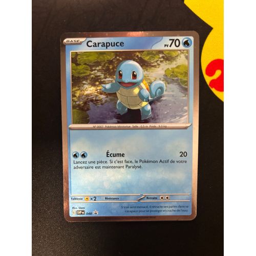 Carte Pokemon - Carapuce - Promo - Svp048 - Ev3.5 151