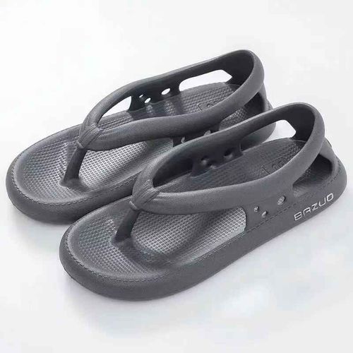 Sandales À Talons Hauts Pour Hommes Et Femmes,Tongs,Coordonnantes,Résistantes À L'usure,Pantoufles Épaisses À Chemise,Été 2023