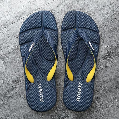 Mode Bleu Massage Pantoufles Hommes Tongs Vente Grande Taille 48 Diapositives Décontractées Hommes Antidérapant Plage Pantoufles Pour Hommes Chanclas Hombre