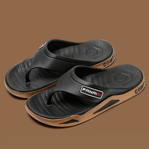 Tongs De Plage Confortables Pour Hommes,Pantoufles D'intérieur Anti-Odeur,Semelle Souple Anti-Ald,Extérieur,Décontracté,Couple,Mode,Été