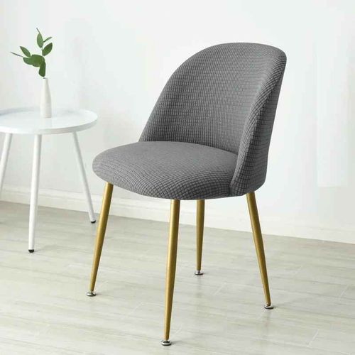 Juste De Chaise Incurvée Polar Smile,Housses De Chaise À Dossier Court Accent,Petite Chaise De Salle À Manger,Étui De Protection Pour Cuisine Et Hôtel,1pc - Type A11 Chair Cover-1pc