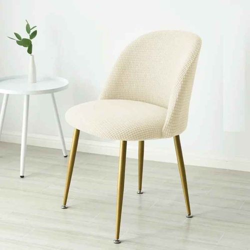 Juste De Chaise Incurvée Polar Smile,Housses De Chaise À Dossier Court Accent,Petite Chaise De Salle À Manger,Étui De Protection Pour Cuisine Et Hôtel,1pc - Type A1 Chair Cover-1pc
