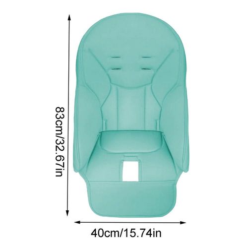Housse De Chaise De Salle À Manger Portable En Cuir Pu Pour Bébé,Coussin Pour Pegperego Siesta Zero3 Baoneo Kosmic Jane - Type Mintgreen