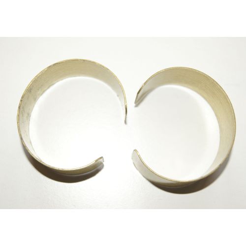 Lot De Deux Bracelets Manchette Plat En Laiton A Décorer