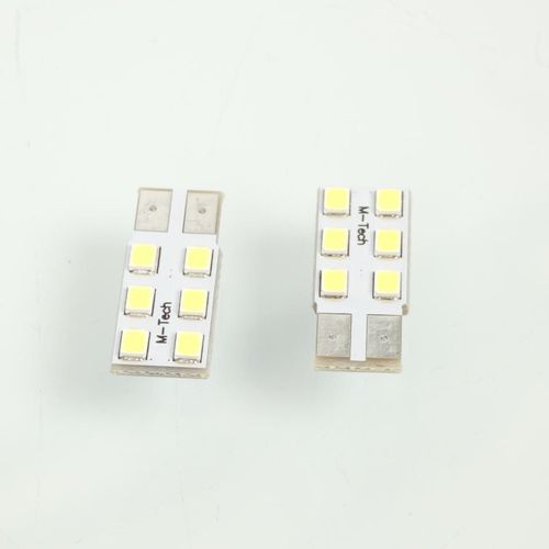 Ampoule Led M-Tech Pour Auto 12v 0.48w W2.1x9.5d T10 W5w Neuf