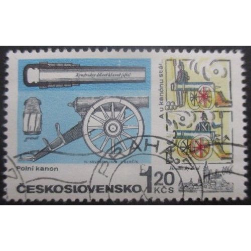 Tchecoslovaquie N°1792 Canon Oblitéré