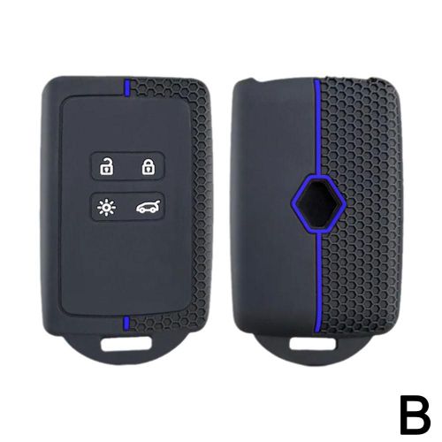 Juste De Clé En Silicone Pour Renault,Coque De Clé Pour Renault Austral,Kadjar,Clio,Megane,Captur,Arkana Koleos,Zoe Scenic,Dacia Sandero,Duster,Logan Jogger - Type B