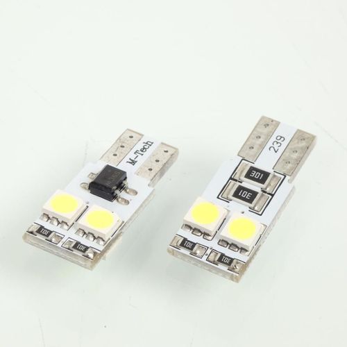Ampoule Led M-Tech Pour Auto 12v 0.96w W2.1x9.5d T10 W5w Neuf