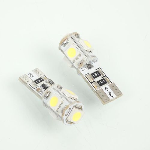 Ampoule Led M-Tech Pour Auto 2v 2w W2.1x9.5d T10 W5w Neuf