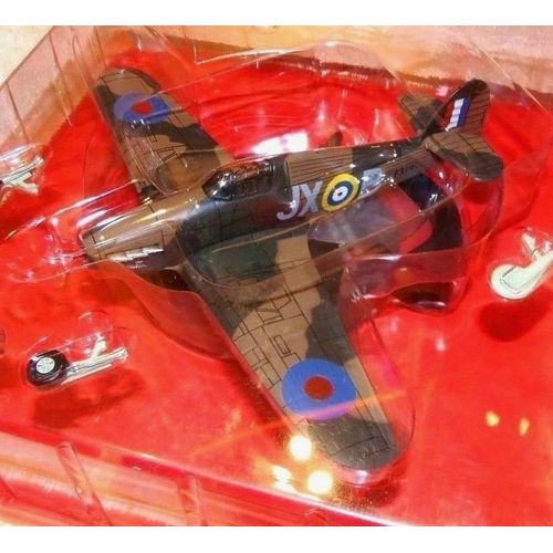 Avion Miniature Altaya En Fer De Combat Hawker Hurricane Mk.I -- 1 / 72 - Neuf-Altaya