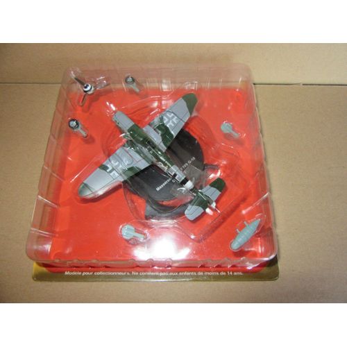 Avion De Combat Wwii Messerschmitt Bf 109 G-10 - 1/72 - Altaya-Altaya
