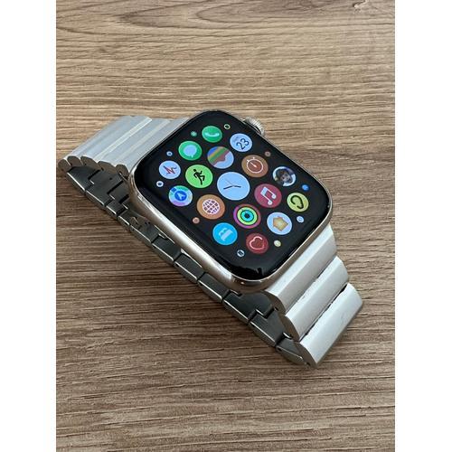 Apple Watch 6 Gps+Cellular 44mm Inox /Saphir + 3 Bracelets