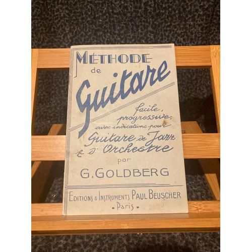 G. Goldberg Méthode De Guitare Éditions Paul Beuscher