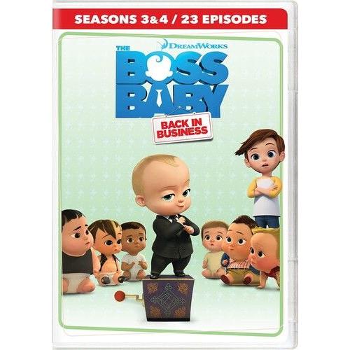 Boss Baby: Back In Bus Season 3 - 4 [Dvd] Boxed Set