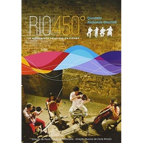 Quarteto Radamés Gnattali: Rio 450 [Dvd] Brazil - Import