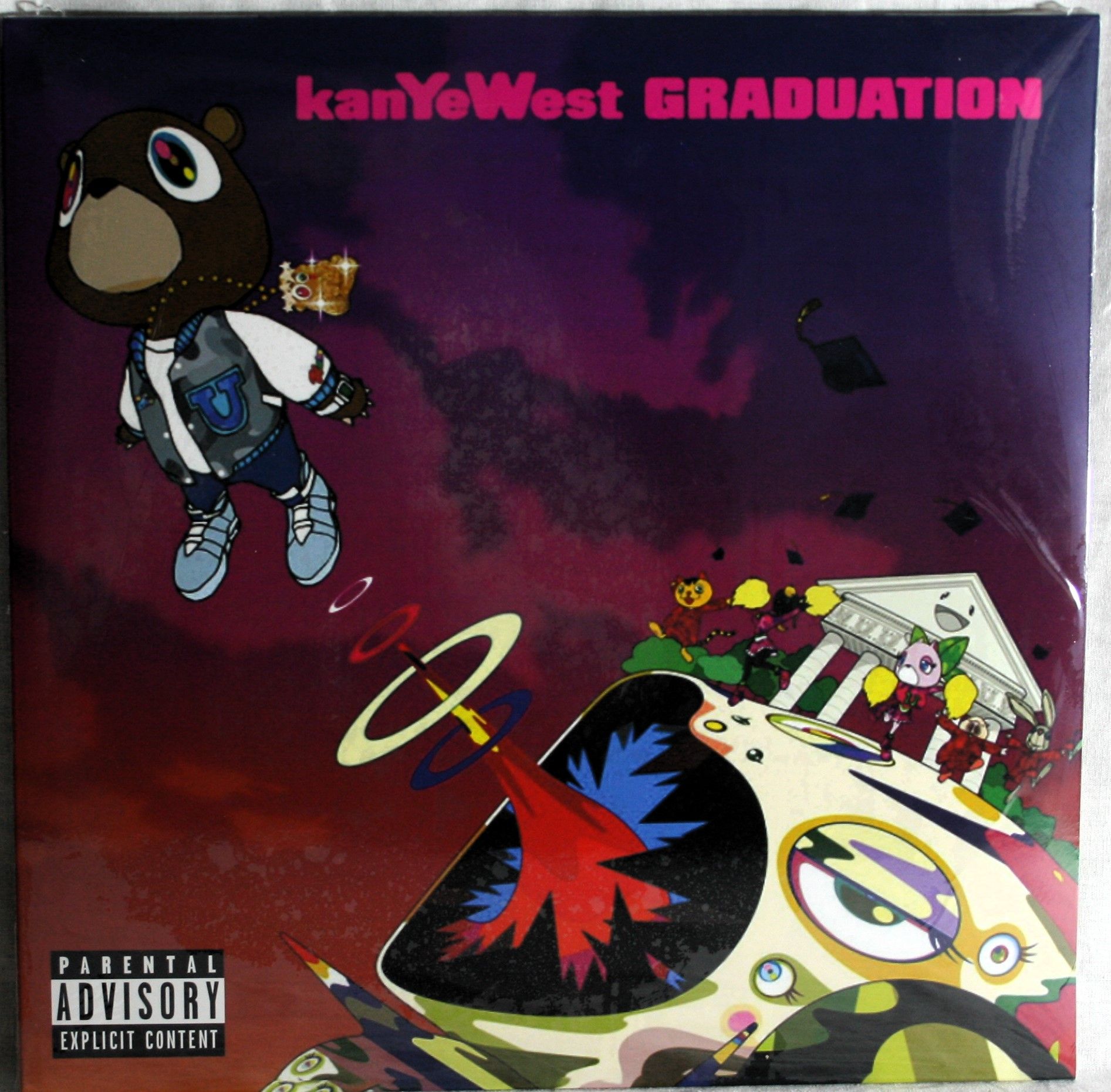 Kanye West Graduation (Deluxe Edition) 2LP Purple Vinyles