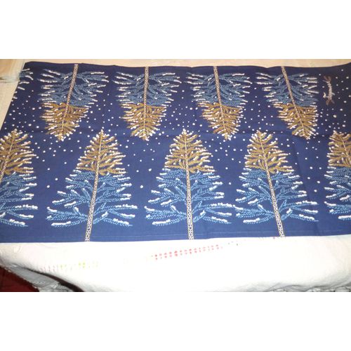 Chemin De Table Sapin Ou Étoile Doré Spécial Noël