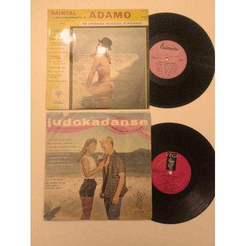 2 Vinyle, 10", Album Adamo / Surprise Party