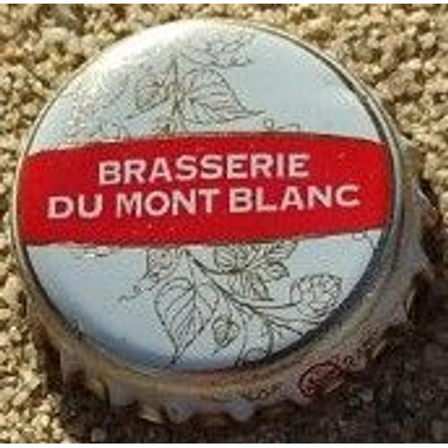 France Capsule Bière Beer Crown Cap Brasserie Du Mont Blanc Su