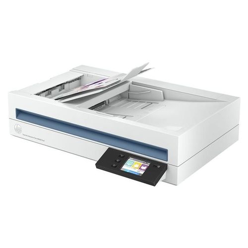 HP ScanJet Enterprise Flow N6600 fnw1 - Scanner de documents - Capteur d'images de contact (CIS) - Recto-verso - A4/Legal - 600 dpi x 600 dpi - jusqu'à 50 ppm (mono) / jusqu'à 50 ppm (couleur) -...