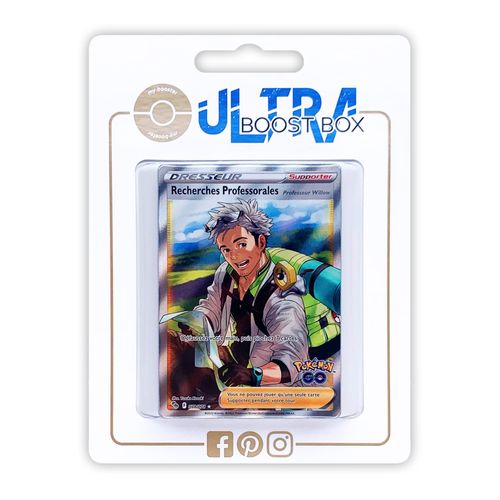 Recherches Professorales Professeur Willow 78 78 Dresseur Full Art - Ultraboost X Epée Et Bouclier 10 5 Pokémon Go - Coffret De 10 Cartes Pokémon Françaises