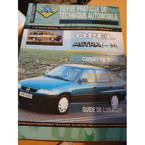Revue Technique Automobile Opel Astra