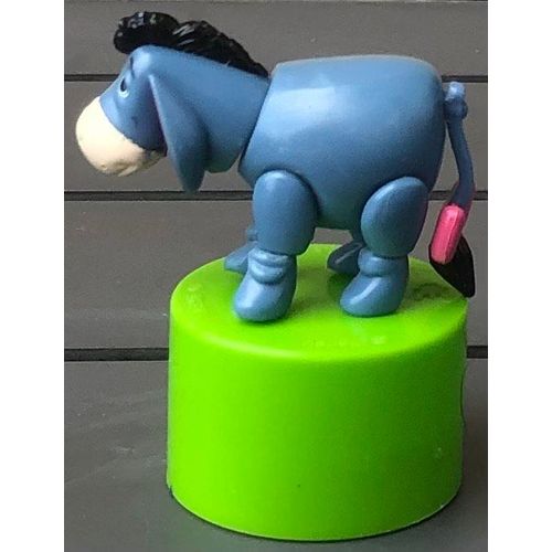 Figurine Articulé Bourriquet Nestlé, Winnie L'Ourson, Walt Disney, Dessin Animé