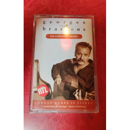 Cassette Georges Brassens Les Copains D'Abord
