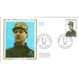 FRd enveloppe anniversaire de la mort de Charles de Gaulle 59