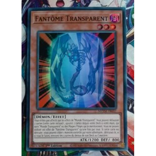 Yu Gi Oh Mztm Fr037 Fantôme Transparent Super Rare