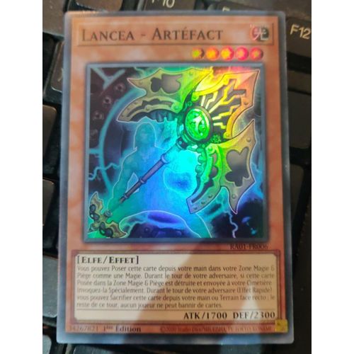 Yu Gi Oh Ra01 Fr006 Lancea Artefact Super Rare