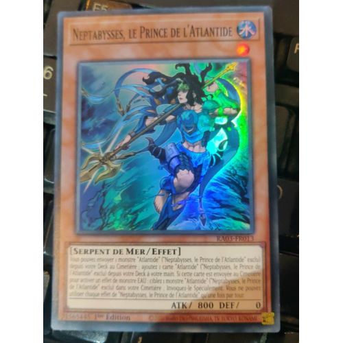 Yu Gi Oh Ra03 Fr013 Neptabysses Le Prince De L'Atlantide Super Rare