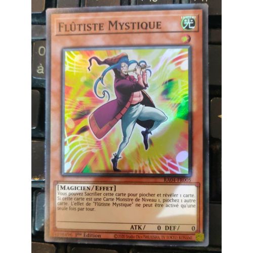 Yu Gi Oh Ra04 Fr005 Flûtiste Mystique Super Rare