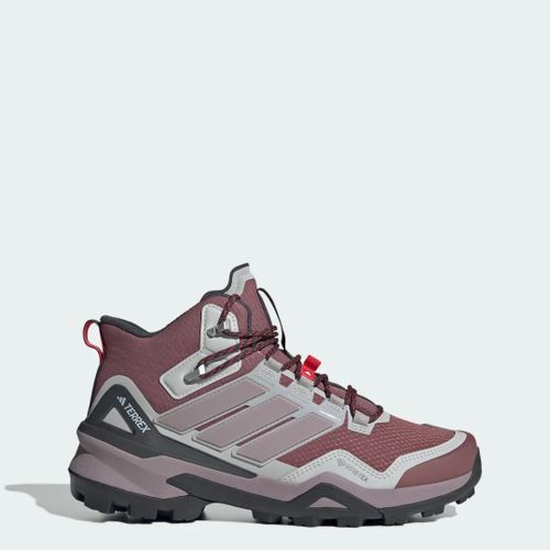 Chaussures De Randonnée Mismontante Gorestex Skychaser Terrex Adidas Burgundy Preloved Fig Grey Two