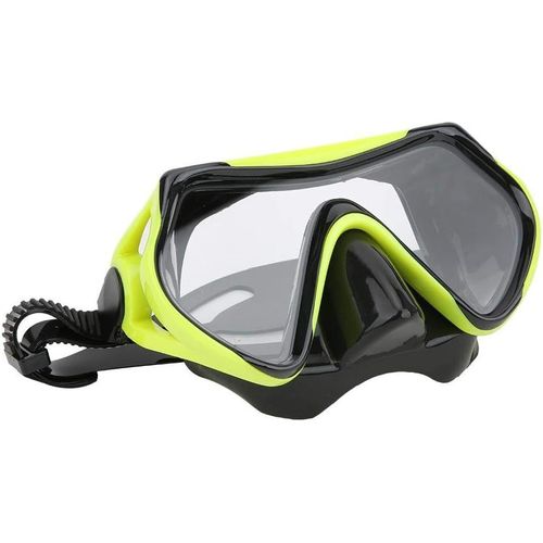 Lunette Plongée,Équipement Plongée Silicone Masque Panoramique Large Vue Natation Anti Éclaboussure Étanchéité Adulte Adolescent Enfant Antibuée Mixte Verre Piscine Buée Fuite Plage Souple.[T728]