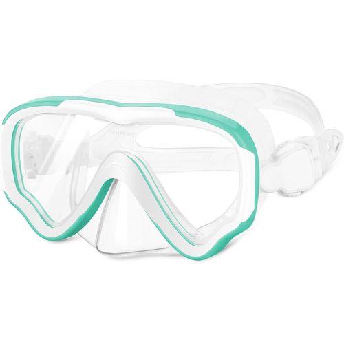 Lunettes De Natation Enfant,Lunettes De Natation Enfants Antibuée Anti-Fuite Protection Uv Réglables Vision 180°,Grand Cadre Lunettes De Natation Vision Large Pour Enfants 4-12 Ans.[T646]