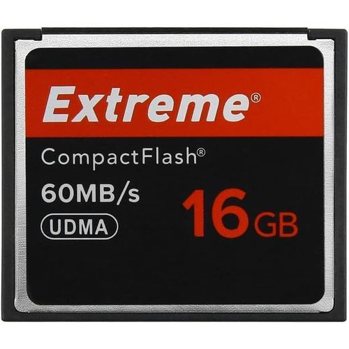 Extreme Carte mémoire Compact Flash 16 Go pour photographe professionnel,vidéographe,amateur