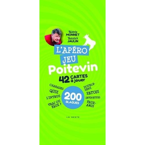 L'apéro Jeu Poitevin - 42 Cartes À Jouer, 200 Blagues