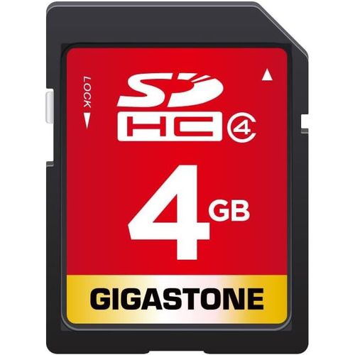 Carte Mémoire SDHC 4 Go,Prime Série,Haute Vitesse,Compatible avec Photos,vidéos,Musique,des fichiers vocaux,Caméscope,Caméra,PC,Classe 4,avec 1 Mini étui
