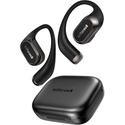 CT3 Pro Open Ear Ecouteurs sans Fil Bluetooth 5.4,Son Riche et Équilibré,Audio Haute Résolution,Appels Clairs avec IA,Ajustement Sécurisé,40H de Lecture,IPX5,Charge Rapide,Noir