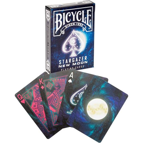 Jeu de 54 Cartes à Jouer - Collection Creatives - Stargazer New Moon - Magie / Carte Magie, Argenté..[E3942]