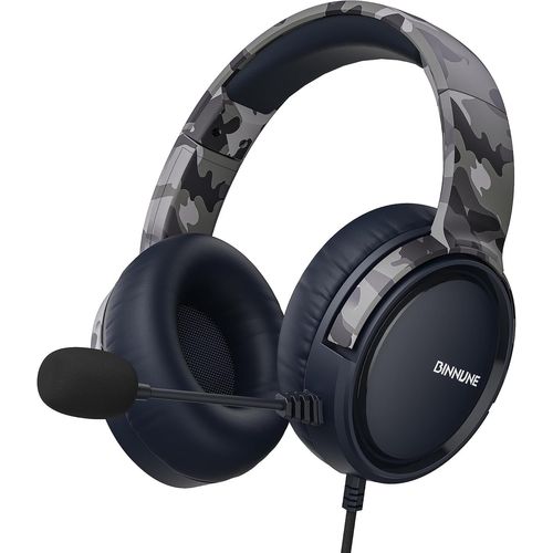 Casque Gaming Pour Ps5 Pc Ps4,Casque Gamer Pour Transducteurs 50mm Micro Anti-Bruit Compatible Avec Switch Xbox Series X & S-Camouflage