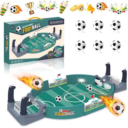 Baby Foot Enfant Football Enfant Avec 6 Balles Mini Jeu Interactif De Baby Foot Babyfoot Adulte Pour Enfants Et Adultes,Enfant Cadeau De Fête Jeux De Société Interactifs Parent-Enfant.[E3679]