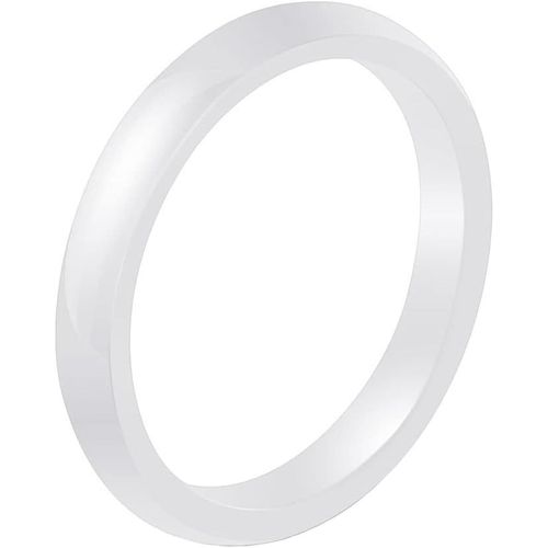 Femmes Bague De Mariage Céramique De 3 Mm/4 Mm/6 Mm/8 Mm/11 Mm De Large Simple.[Y1005]