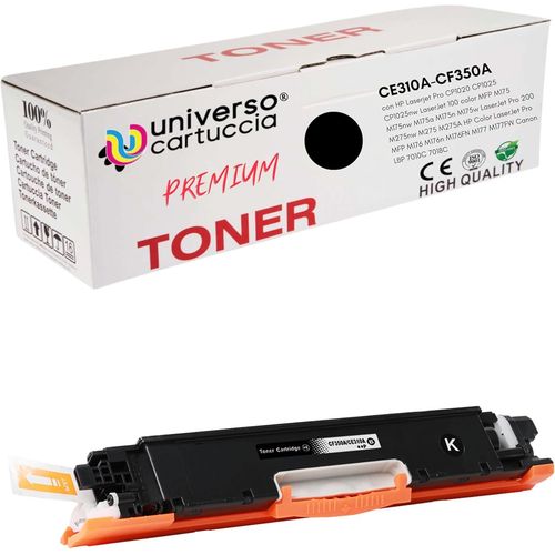 126A 130A CE310A CF350A toner compatible universel avec HP Laserjet Pro 100 Color MFP M175 M175A M175nw M176 M176FN M177 M177FW M275 M275NW CP1025 CP1025nw.[Y679]