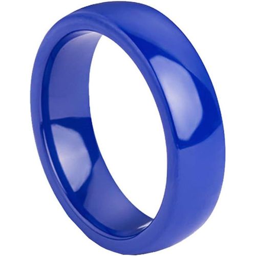 Classique Engagement Mariage Band Bague Femme Céramique.[Y698]