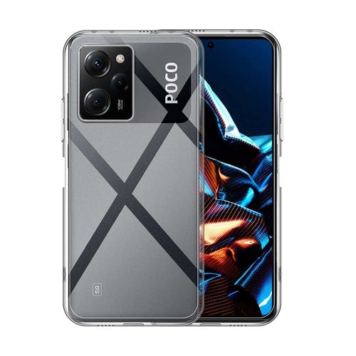 Coque Silicone Pour Xiaomi Poco X5 Pro 6.67" Gel Ultraslim Et Ajustement Parfait - Transparent