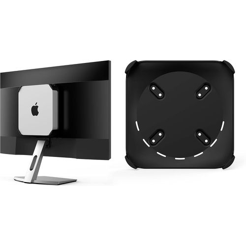 Support Mural Compatible avec Mac Mini, Support Mural pour Mac Mini, Montage sous Le Bureau, Mac Mini Support derrière Le Moniteur Mac VESA Compatible Mac Mini.[S1052]