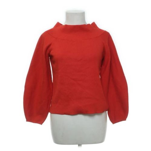 Beau Pull Rouge À Manches Bishop & Col Bateau Xs Tbe