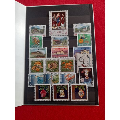 Timbres Neufs - Liechtenstein 1997 - Année Complète